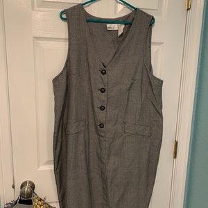 KATHIE LEE PLUS GINGHAM DRESS SIZE 20